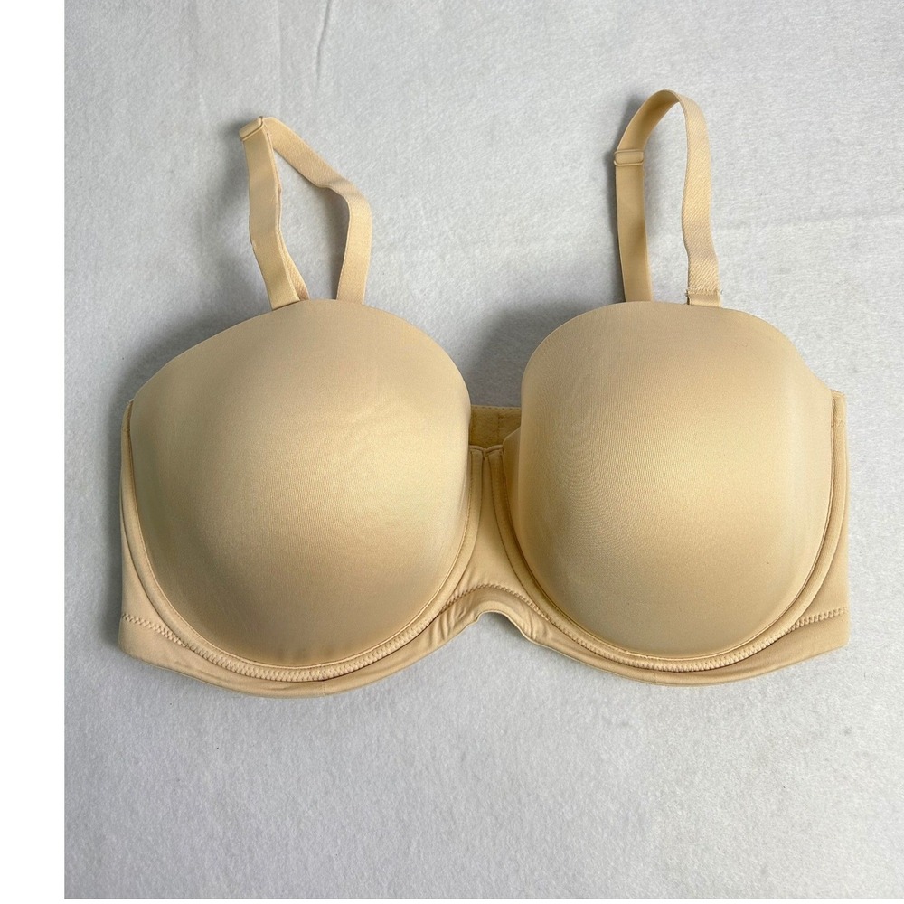 Minimalist Wacoal Women 40G Beige‎ Red Carpet Strapless Full Figure Bra 854119